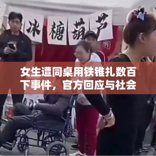 女生遭同桌用铁锥扎数百下事件，官方回应与社会反响