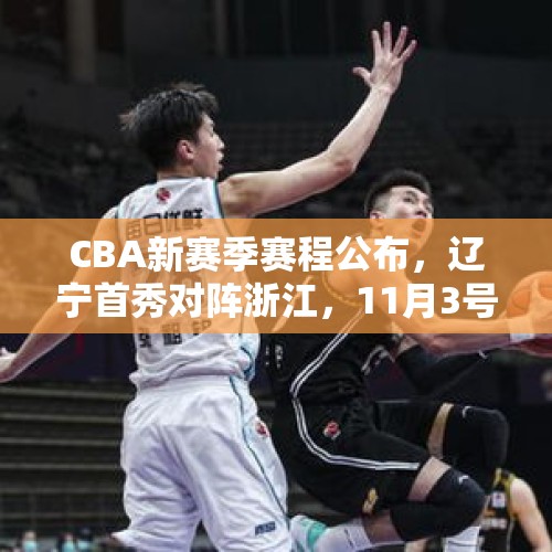 CBA新赛季赛程公布，辽宁首秀对阵浙江，11月3号迎战郭艾伦