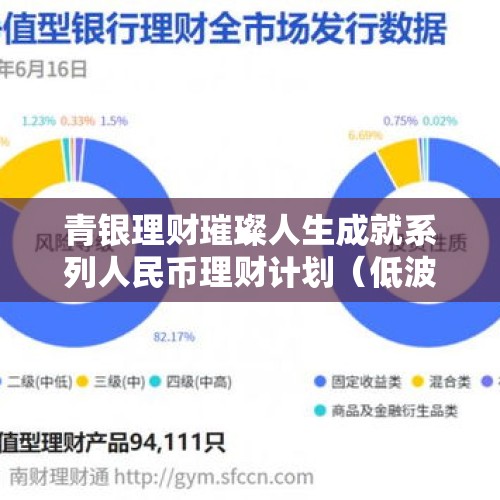 青银理财璀璨人生成就系列人民币理财计划（低波共享）2024年479期17日起发行