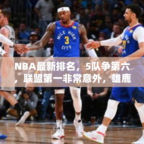 NBA最新排名，5队争第六，联盟第一非常意外，雄鹿、76人让人失望