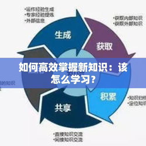 如何高效掌握新知识：该怎么学习？