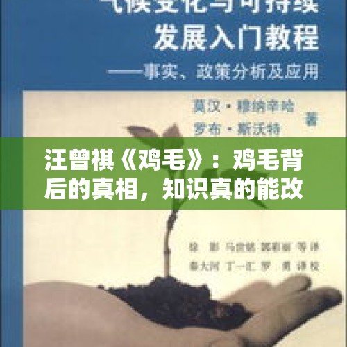 汪曾祺《鸡毛》：鸡毛背后的真相，知识真的能改变一个人的品行吗 - 今日头条